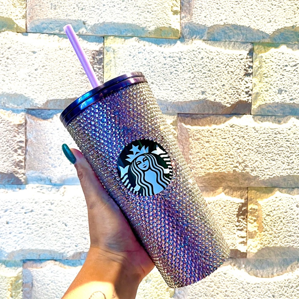 COPY - COPY - Starbucks Purple Rhinestone